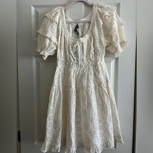 En Saison Eyelet Dress